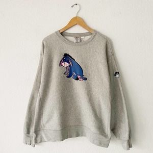 Vintage Disney Eeyore Crewneck Sweatshirt JI2